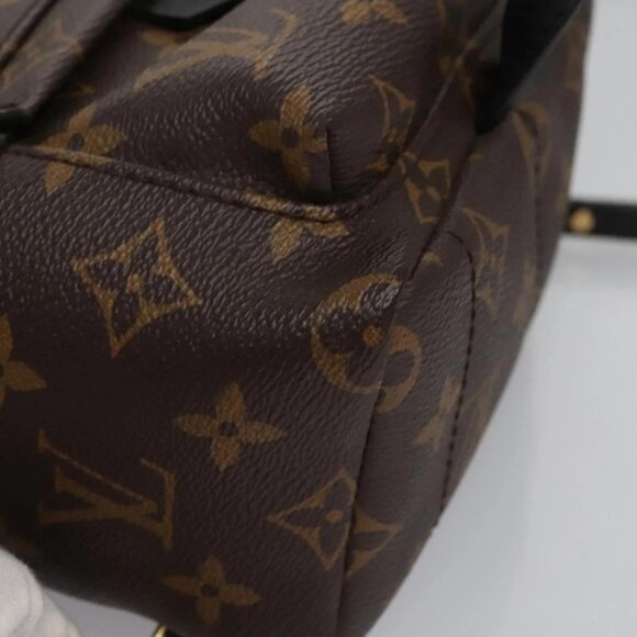 LOUIS VUITTON Monogram Palm Springs MINI Backpack M44873 LV Auth 114450V - Picture 3 of 16
